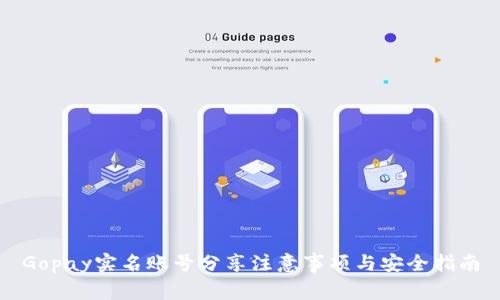 Gopay实名账号分享注意事项与安全指南