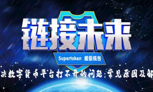 如何解决数字货币平台打不开的问题：常见原因及解决方案