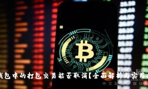 TP钱包中的打包交易能否取消？全面解析与实用指导